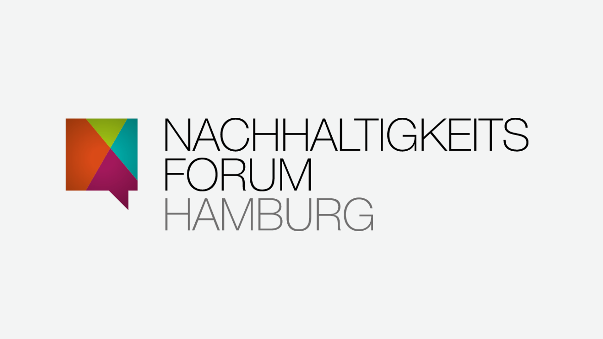 Logo Nachhaltigkeitsforum Hamburg